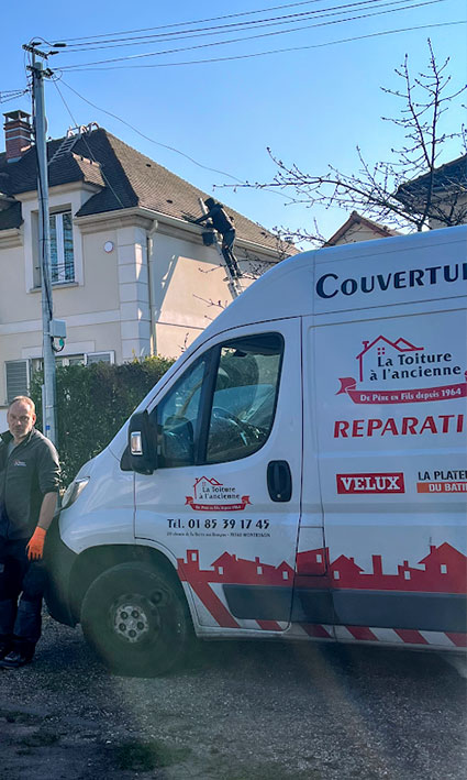 Travaux de couverture à Colombes 92